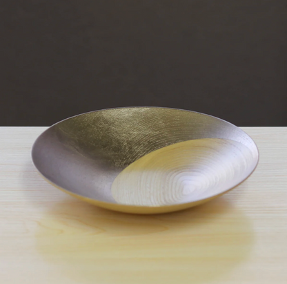 Kanazawa Gold Leaf | Wooden Bowl Set