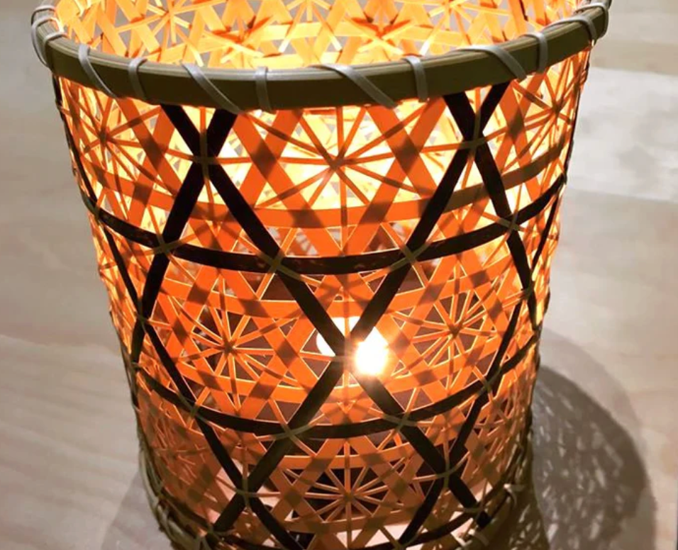 Beppu Bamboo Craft Lampshade | Bamboo Woven Lampshade