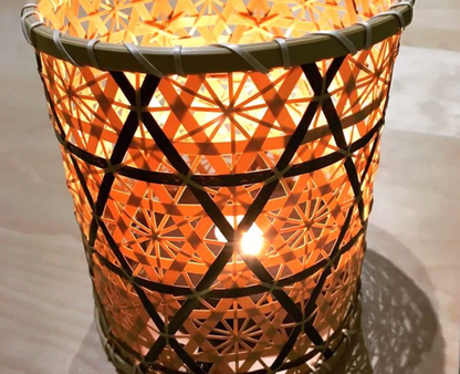 Beppu Bamboo Craft Lampshade | Bamboo Woven Lampshade