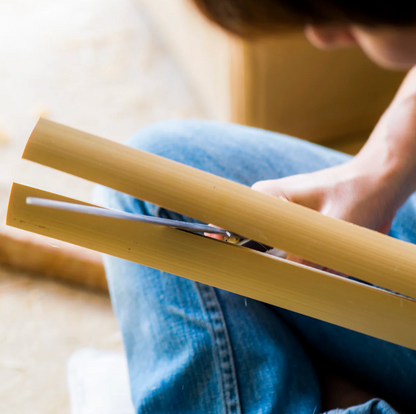 Beppu Bamboo Crafts Bamboo Basket | Six-Mesh Iron Flower Bowl