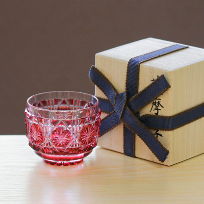 Satsuma Kiriko Rocks Glass