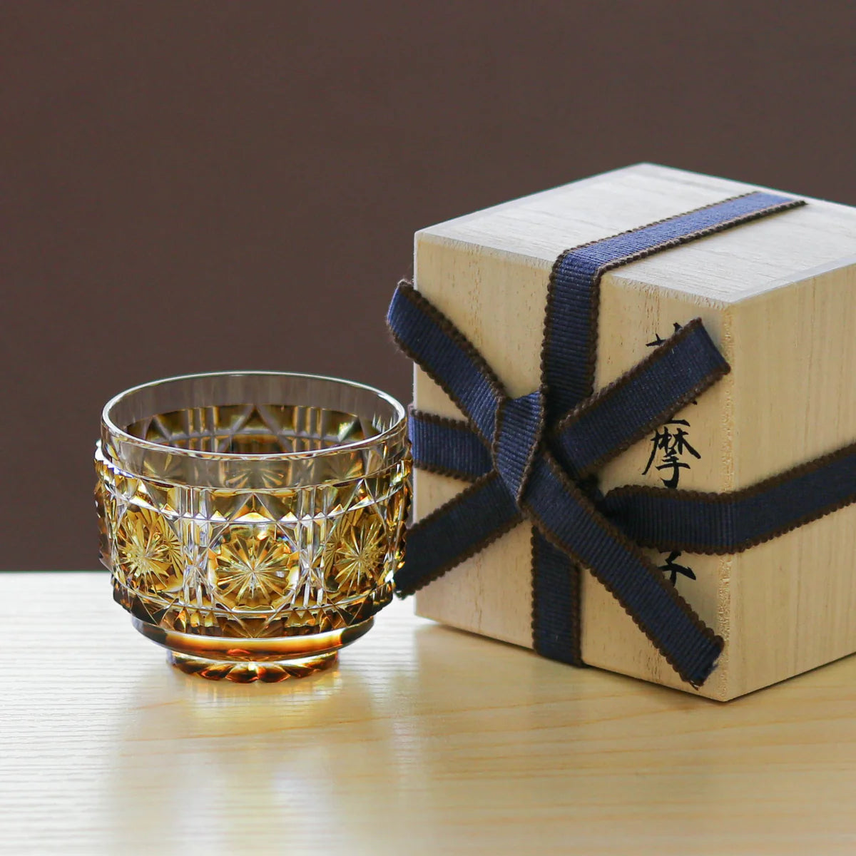 Satsuma Kiriko Rocks Glass