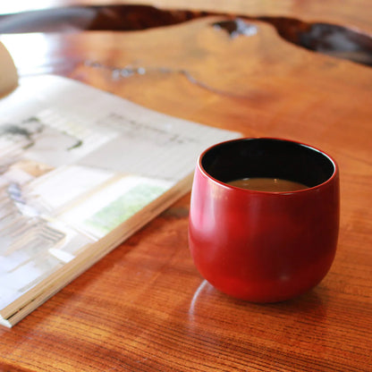 Yamanaka Lacquerware Cup | SUWARI | Murakumo Lacquer